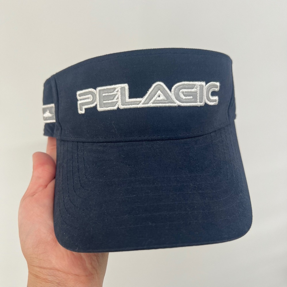 Pelagic Premium Visor‎ Black One Size Fits All Fishing Gear